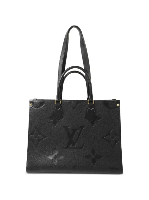 Louis Vuitton Pre-Owned On The Go MM tote bag Black M45595