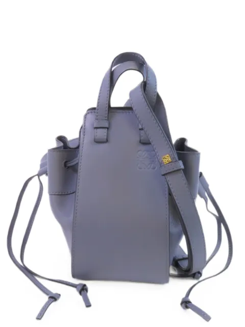 Loewe Pre-Owned Hammock Mini shoulder bag Blue HAMMOCKMINI