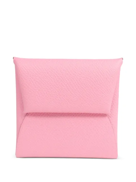 Hermès Pre-Owned 2011 Bastia leather coin wallet Pink O8W