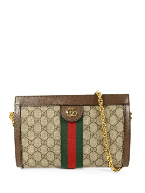 Gucci Pre-Owned Ophidia GG shoulder bag Neutrals 503877