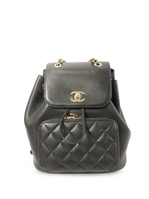 CHANEL Pre-Owned Business Affinity backpack Black A93748