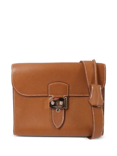 Hermès Pre-Owned 21 Depeches cross body bag Brown B37