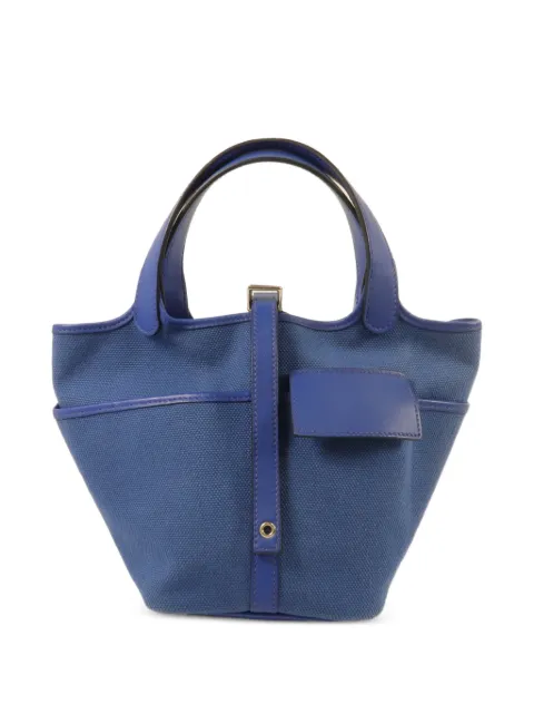 Hermès Pre-Owned Picotin PM tote bag Blue UO8
