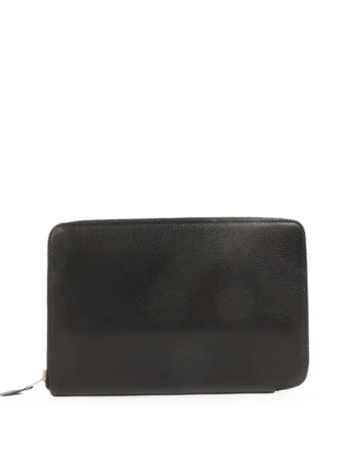 Hermès Pre-Owned Azap Combined long wallet Black J89