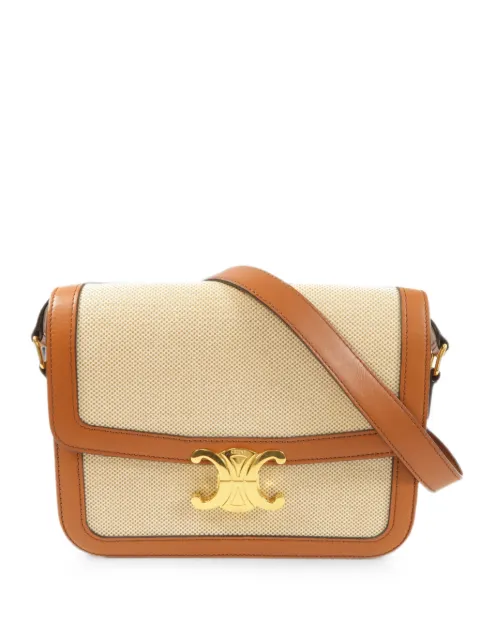 Celine Pre-Owned Teen Triomphe shoulder bag Neutrals TEENTRIOMPHE