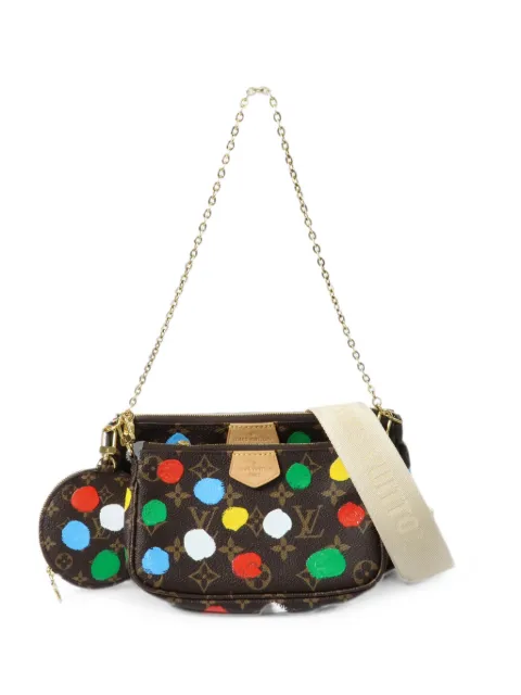 Louis Vuitton Pre-Owned x Yayoi Kusama 2023 Multi Pochette Accessoires shoulder bag Brown M46385