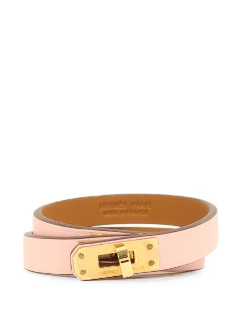 Hermès Pre-Owned Mini Kelly Double Tour bracelet Gold U3QGHW