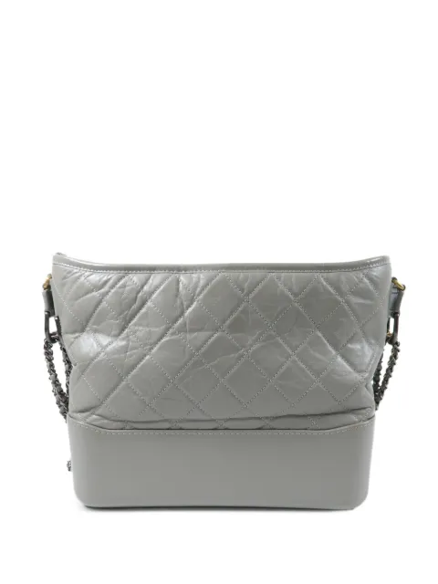 CHANEL Pre-Owned medium Gabrielle chain cross body bag Grey AS1521