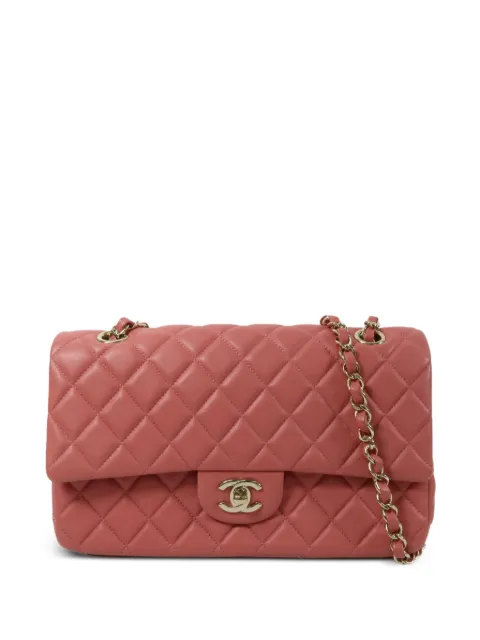 CHANEL Pre-Owned CC turn-lock quilted shoulder bag Pink A90214
