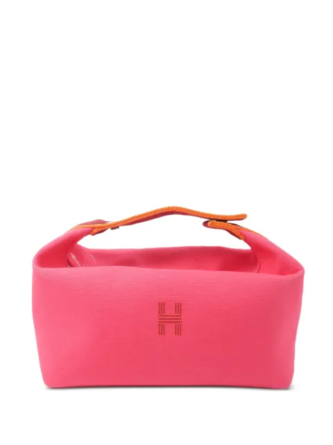 Hermès Pre-Owned GM Bride A Brac embroidered-logo tote bag Pink BRIDEABRACGM