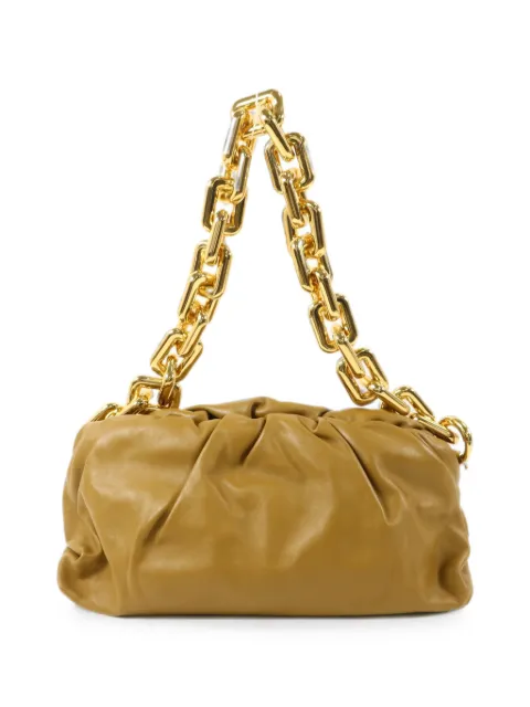 Bottega Veneta Pre-Owned The Chain Pouch calfskin shoulder bag Brown THECHAINPOUCH