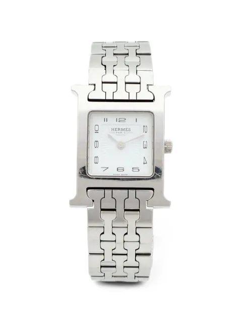 Hermès Pre-Owned Heure H 30mm watch White HH1210