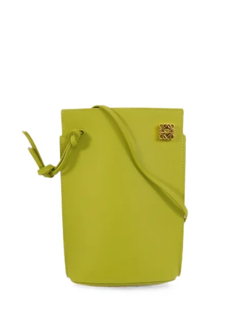 Loewe Pre-Owned Dice Pocket shoulder bag Green DICEPOCKET