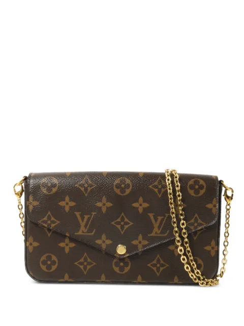 Louis Vuitton Pre-Owned Félicie Monogram shoulder bag Brown M81896