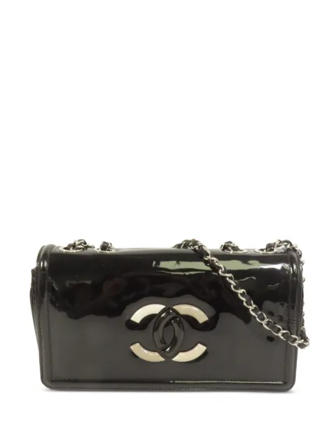 CHANEL Pre-Owned CC shoulder bag Black LIPSTICKFLAPBAG