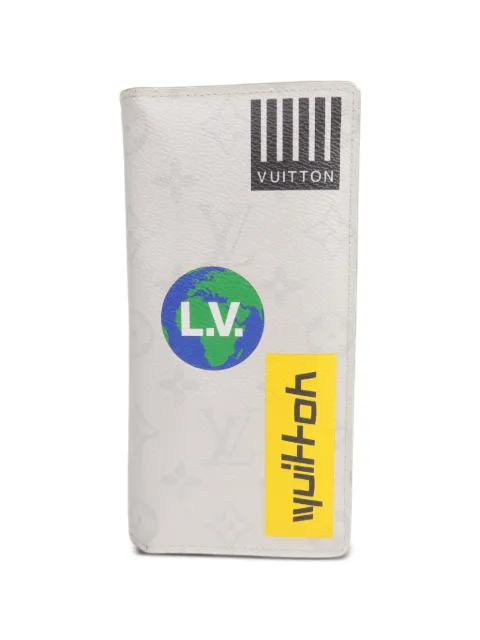 Louis Vuitton Pre-Owned Story Brazza wallet White M67822