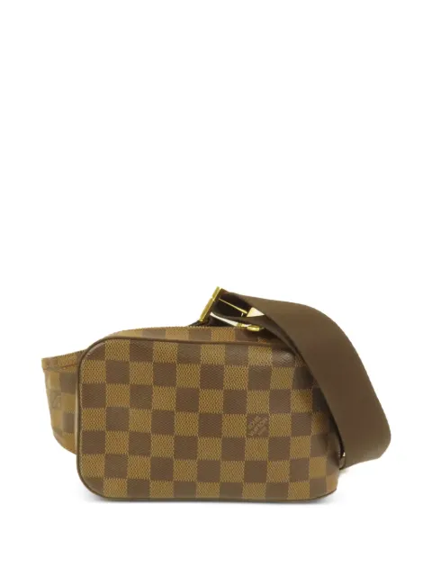 Louis Vuitton Pre-Owned Geronimos Damier Ebene belt bag Brown N51994