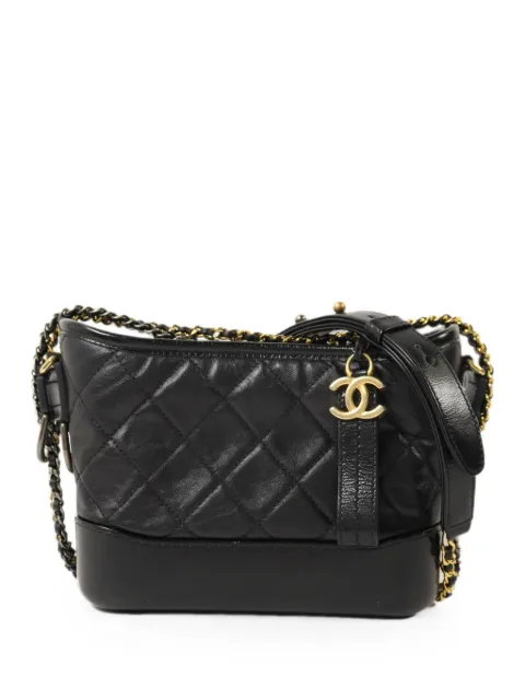 CHANEL Pre-Owned CC Gabrielle shoulder bag Black A91810