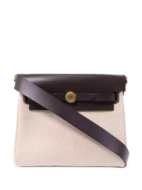 Hermès Pre-Owned 2025 mini Herbag crossbody bag Neutrals K47