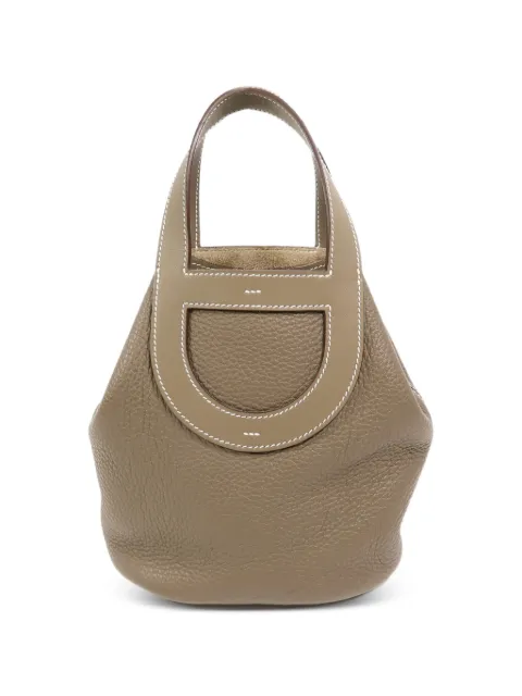 Hermès Pre-Owned 2022 18 In-the-Loop leather tote bag Grey U18