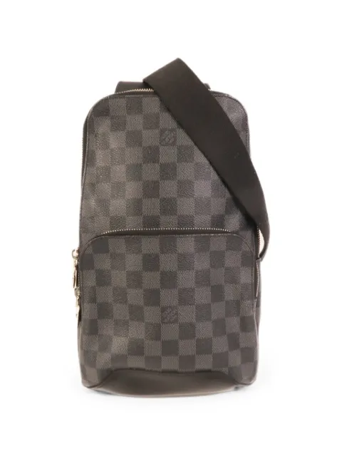 Louis Vuitton Pre-Owned Damier Graphite Avenue Sling shoulder bag Grey N41719
