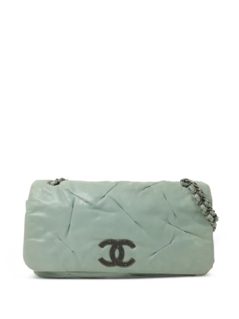 CHANEL Pre-Owned CC chain shoulder bag Green CHAINSHOULDER