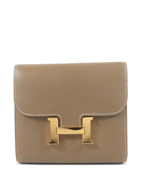Hermès Pre-Owned Constance wallet Grey D18GHW