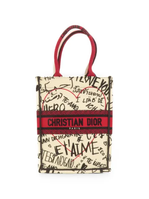 Christian Dior Pre-Owned Book Tote Vertical tote bag Neutrals BOOKTOTEVERTICAL