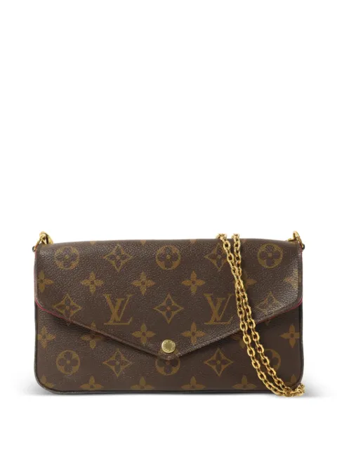 Louis Vuitton Pre-Owned Felicie Pochette Monogram canvas shoulder bag Brown M61276