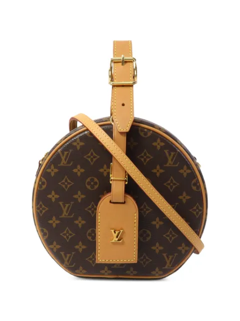 Louis Vuitton Pre-Owned Petite Boite Chapeau Monogram shoulder bag Brown M43514