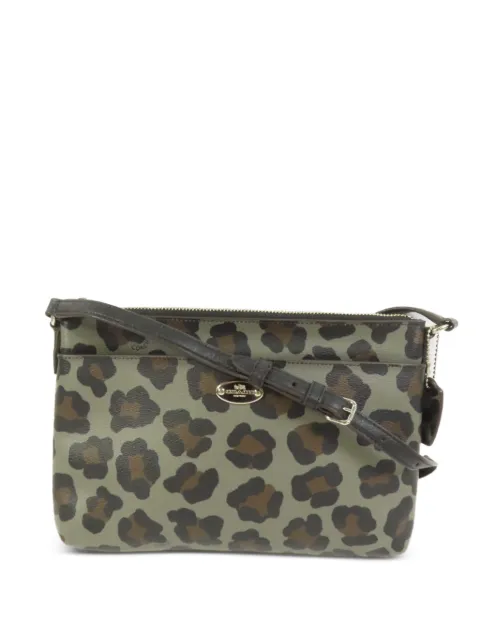 Coach Vintage leopard-print shoulder bag Green SHOULDERBAG