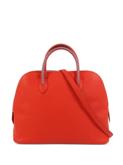 Hermès Pre-Owned Bolide 1923 Tressage shoulder bag Red DS5PHW