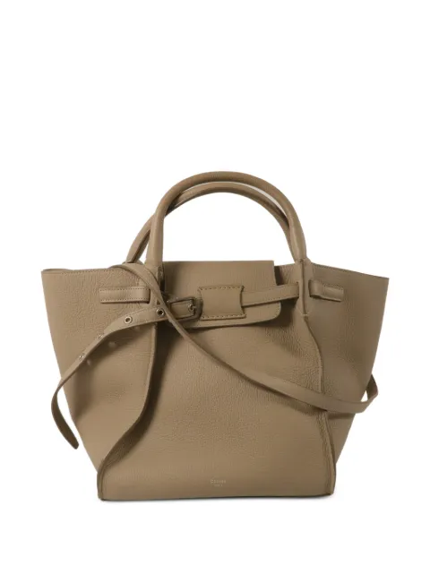 Celine Pre-Owned Big Bag buckle-fastening tote bag Grey BIGBAGSMALL