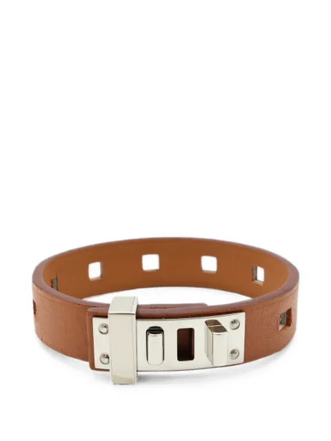 Hermès Pre-Owned Mini Dog bracelet Brown XBROWNPHW