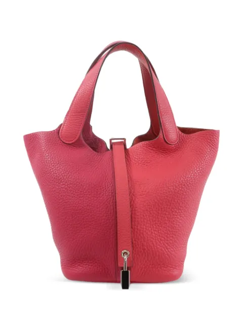 Hermès Pre-Owned 2020 PM Picotin tote bag Pink YI60DPHW