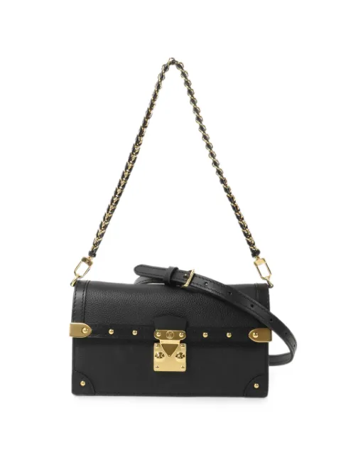 Louis Vuitton Pre-Owned Trunk chain shoulder bag Black M11215