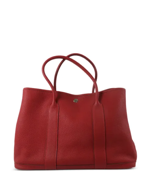Hermès Pre-Owned PM Garden Party leather tote bag Red XS5PHW