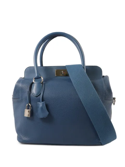 Hermès Pre-Owned 2015 36 Toolbox tote bag Green T1P