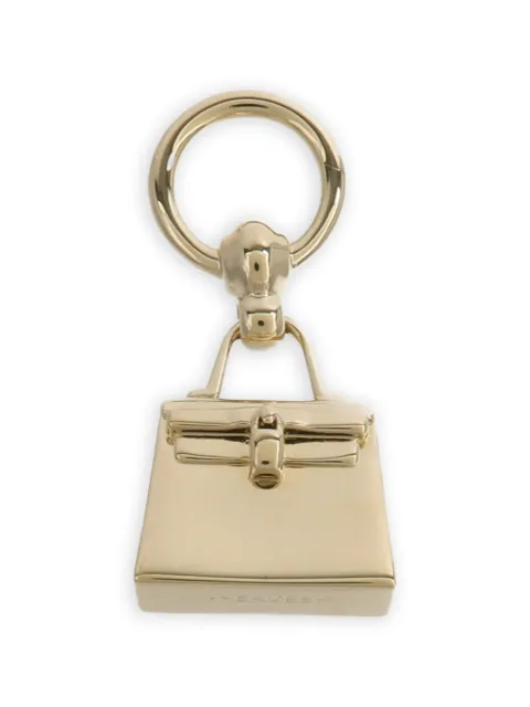 Hermès Pre-Owned Kelly bag-motif scarf ring Gold SCRAFRING