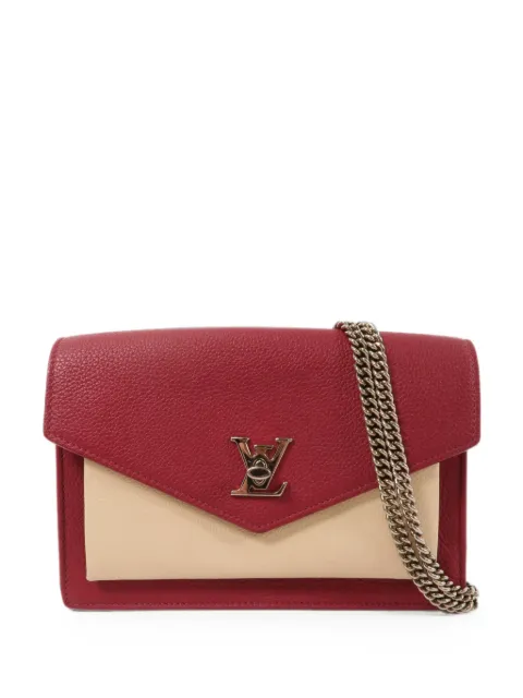 Louis Vuitton Pre-Owned Mylockme Chain shoulder bag Red M63470