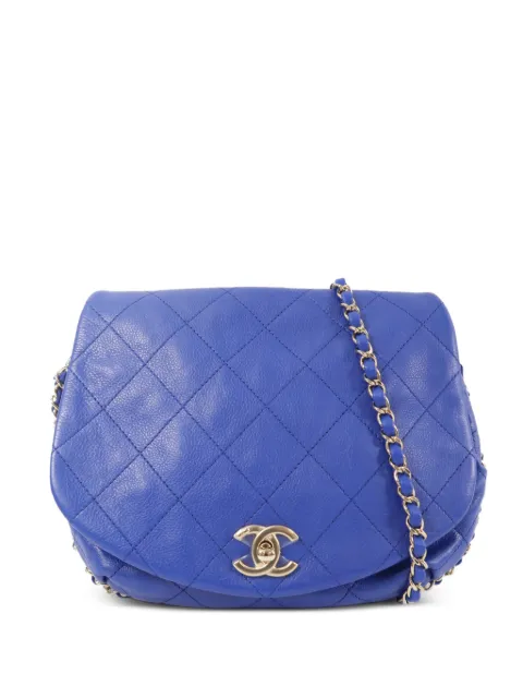 CHANEL Pre-Owned CC turn-lock shoulder bag Blue CHAINSHOULDERBAG