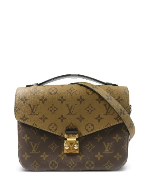 Louis Vuitton Pre-Owned Pochette Metis Monogram Reverse shoulder bag Neutrals M44876