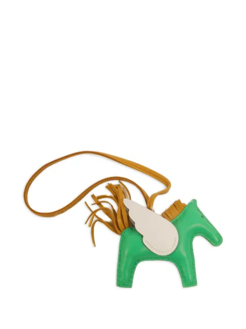 Hermès Pre-Owned 2021 PM Rodeo Pegase charm Green Z