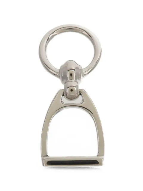 Hermès Pre-Owned Stirrup scarf ring Silver SCARFRING