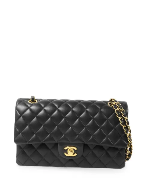 CHANEL Pre-Owned CC turn-lock Classic 25 shoulder bag Black A01112