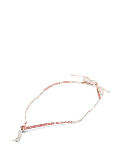 Hermès Pre-Owned Tourbillon boot-charm necklace Silver TOURBILLONBOOTMOTIFCHARMTWILLYRING