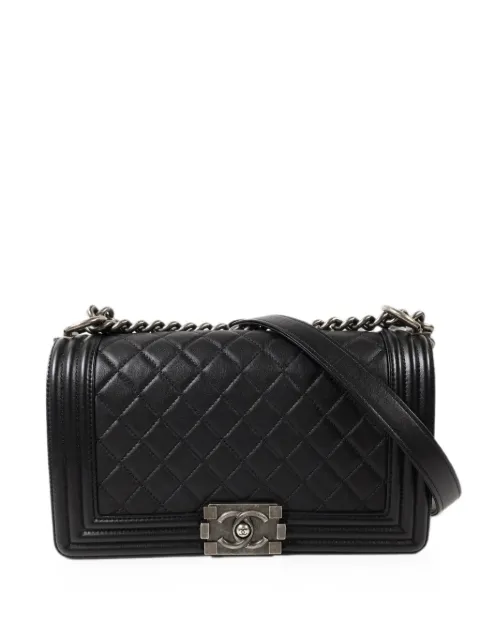 CHANEL Pre-Owned 25 Boy quilted shoulder bag Black A67086