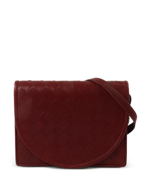 Bottega Veneta Pre-Owned Intrecciato shoulder bag Red SHOULDERBAG