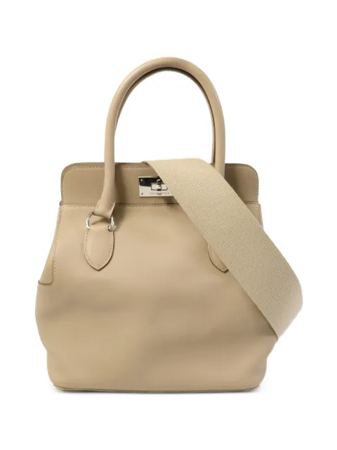 Hermès Pre-Owned Toolbox 20 tote bag Neutrals TS2