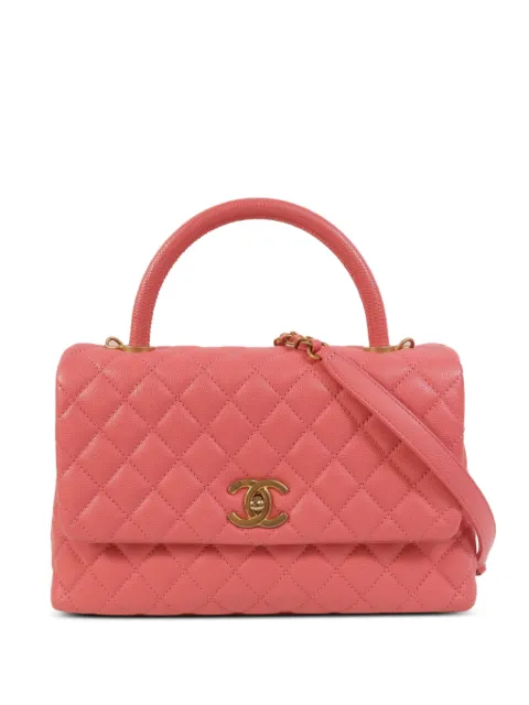 CHANEL Pre-Owned Coco Handle shoulder bag Pink A92991